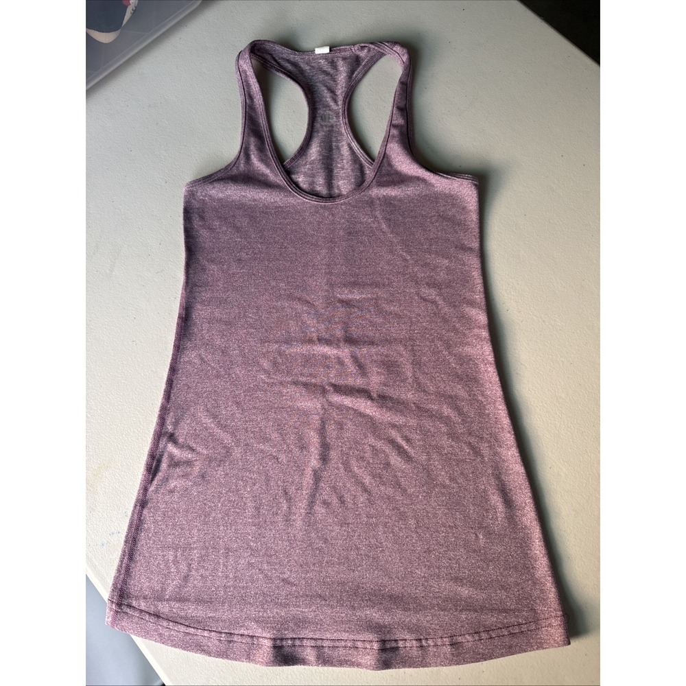 Lululemon Cool Racerback Tank Top Women's Size 4 Purple Active Workout Gym